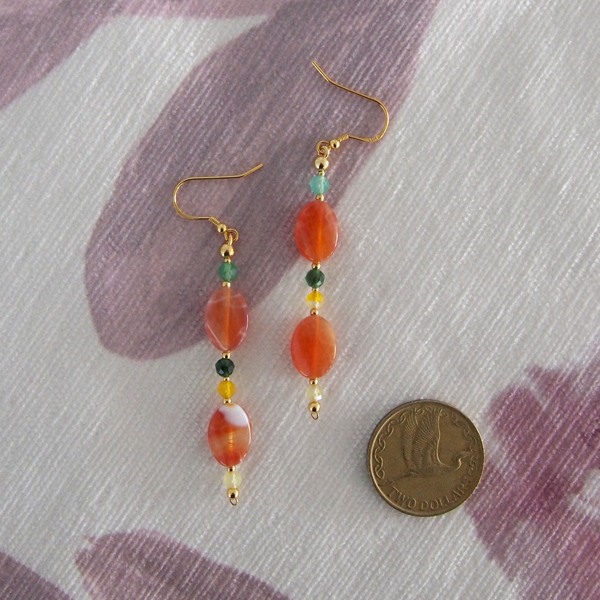 Agate Earrings- Ardour