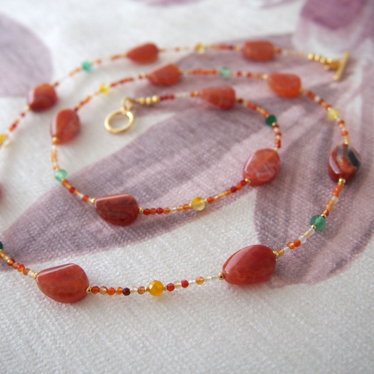 Agate Necklace- Ardour