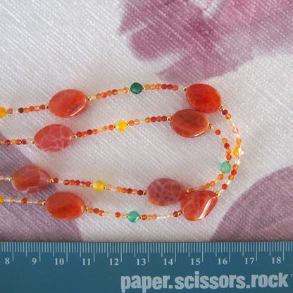 Agate Necklace- Ardour