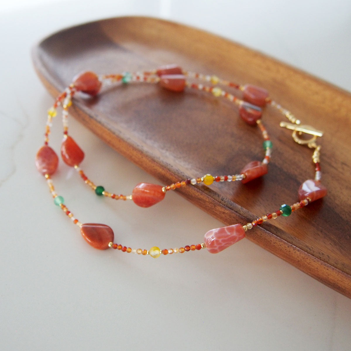 Agate Necklace- Ardour