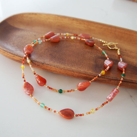 Agate Necklace- Ardour