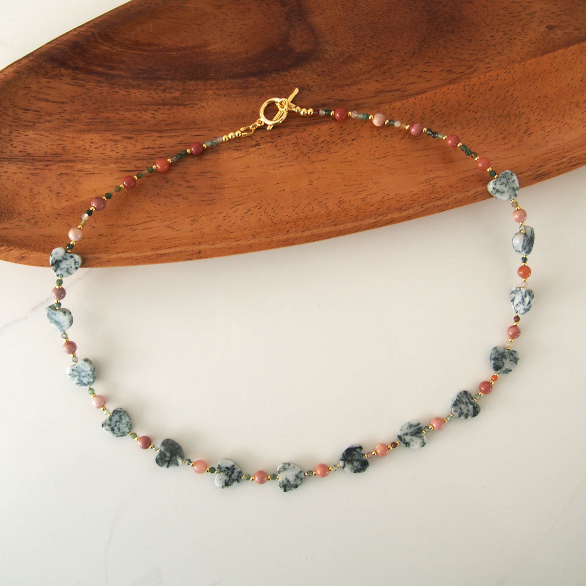 Dendrite, Alxa Agate, Agate Necklace- Mementos