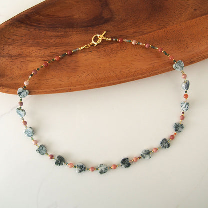 Dendrite, Alxa Agate, Agate Necklace- Mementos