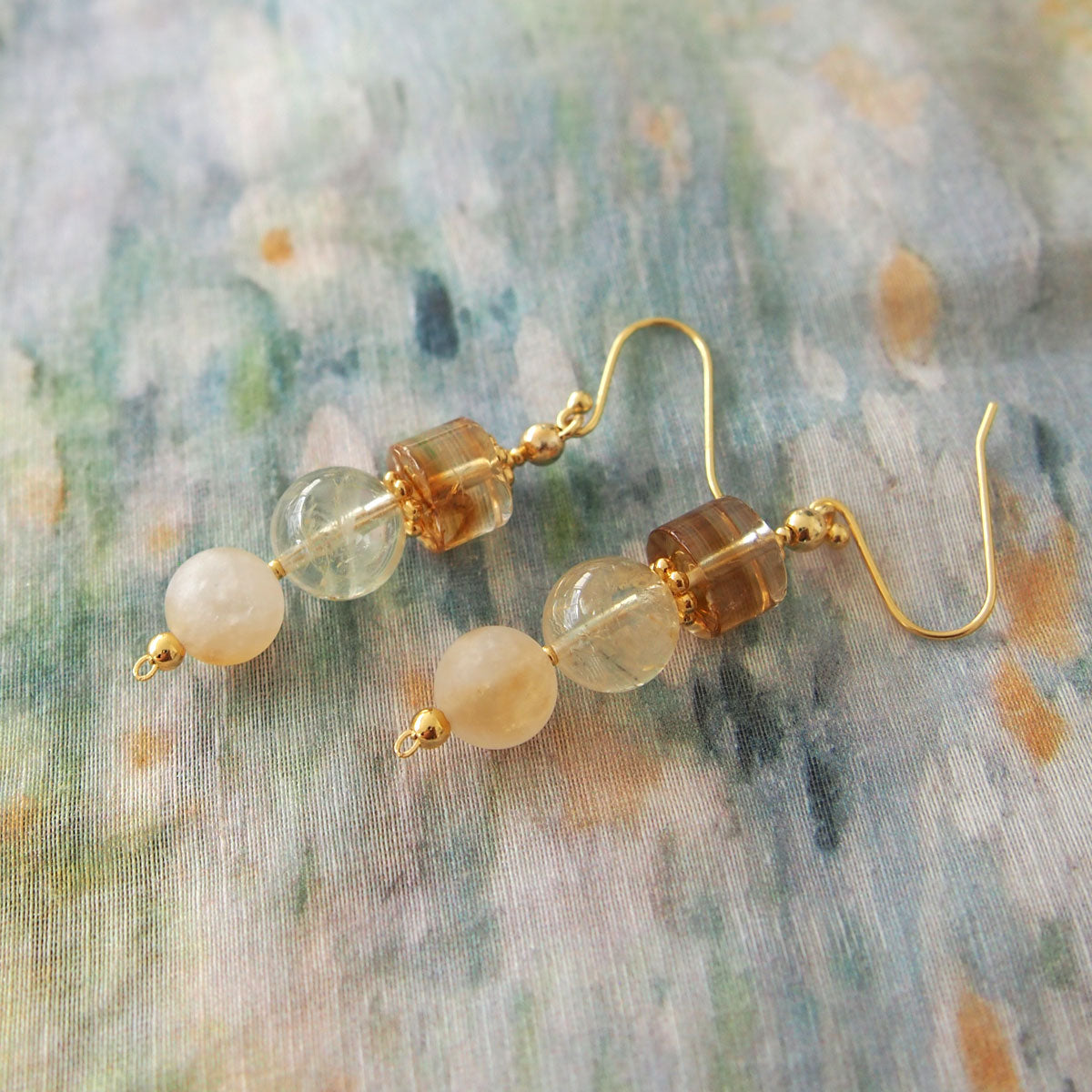 Citrine Earrings-Vitality