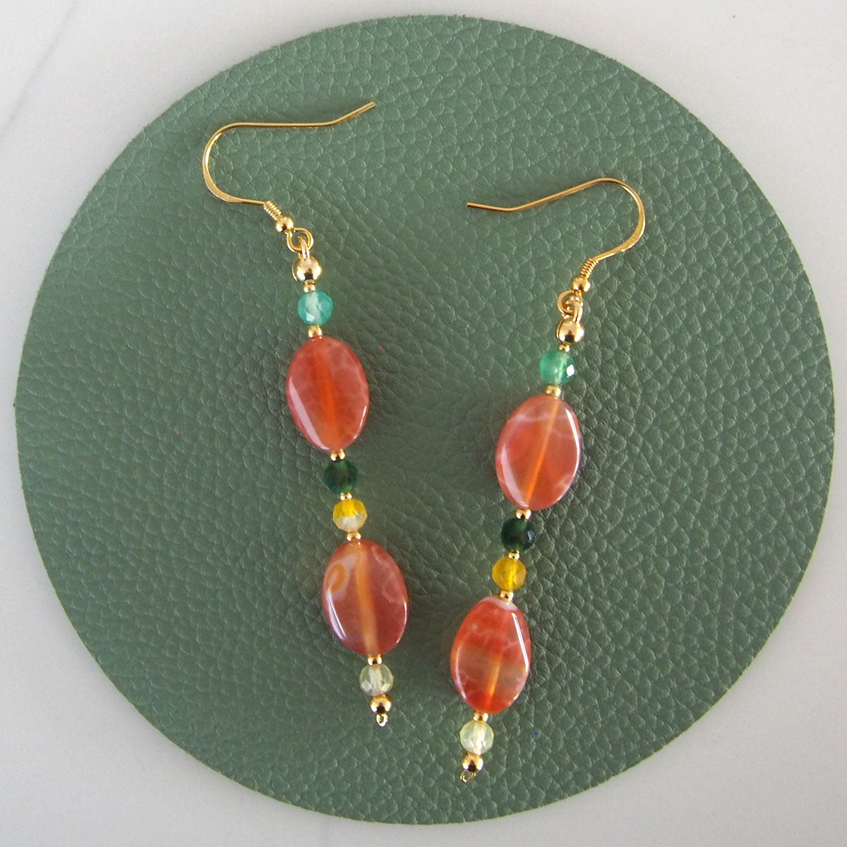 Agate Earrings- Ardour
