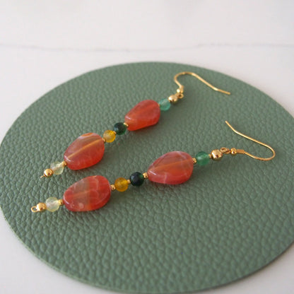 Agate Earrings- Ardour