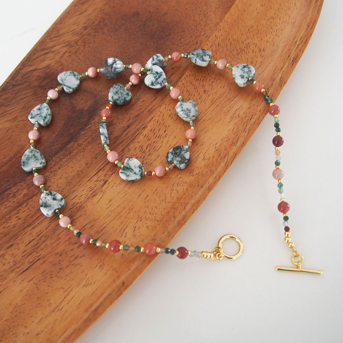 Dendrite, Alxa Agate, Agate Necklace- Mementos