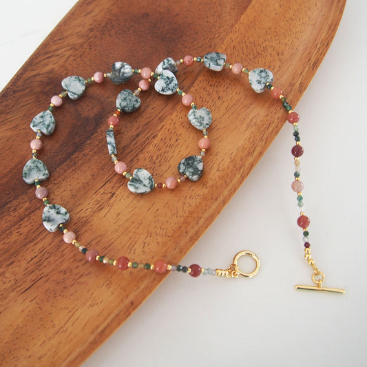 Dendrite, Alxa Agate, Agate Necklace- Mementos