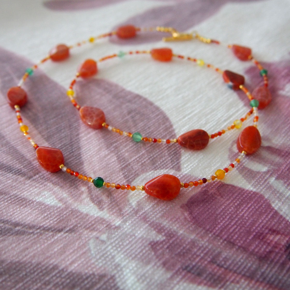 Agate Necklace- Ardour