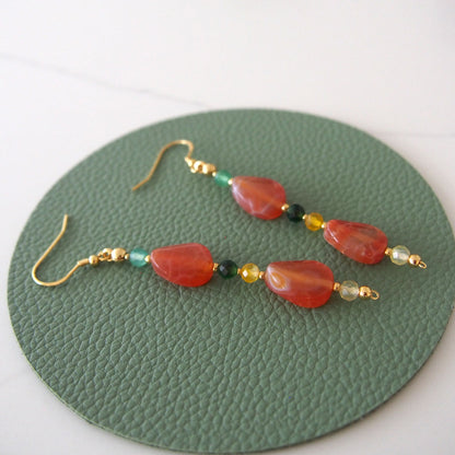 Agate Earrings- Ardour