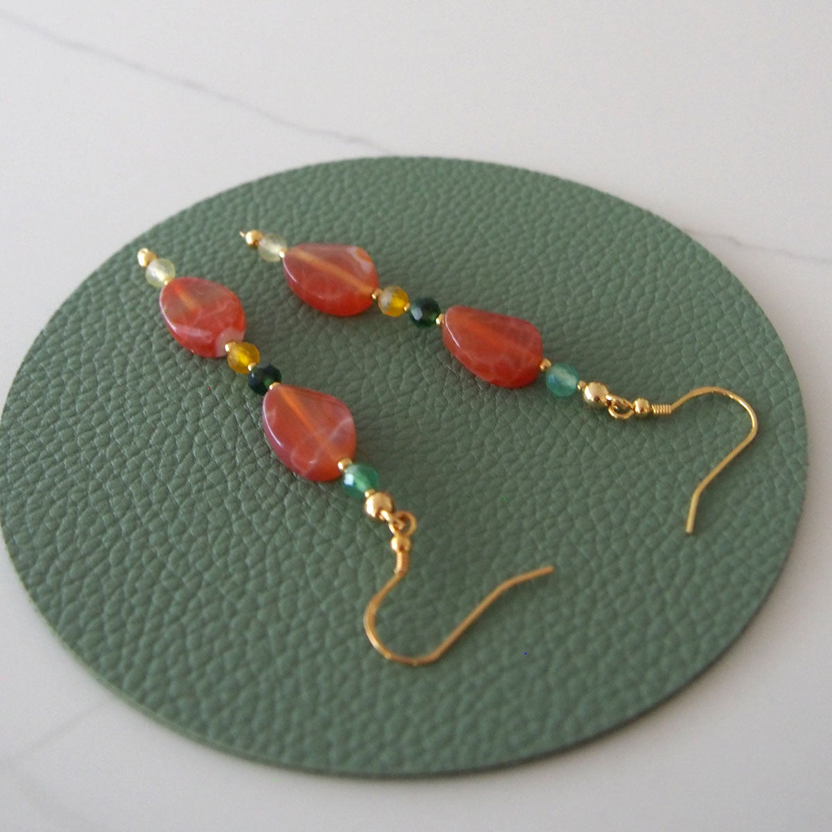 Agate Earrings- Ardour