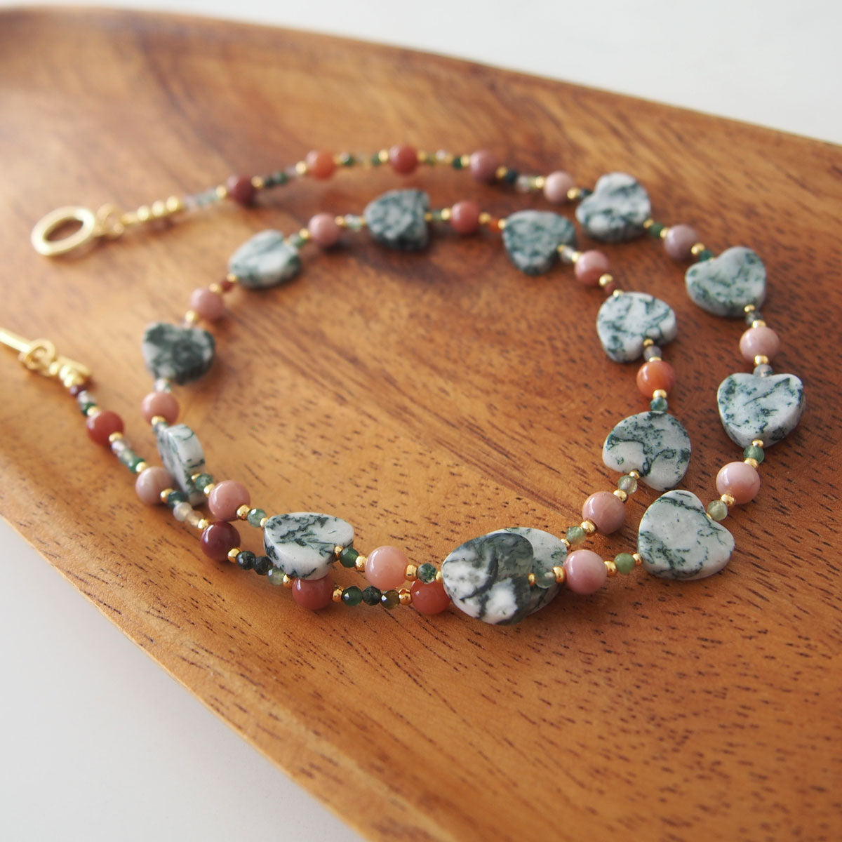 Dendrite, Alxa Agate, Agate Necklace- Mementos