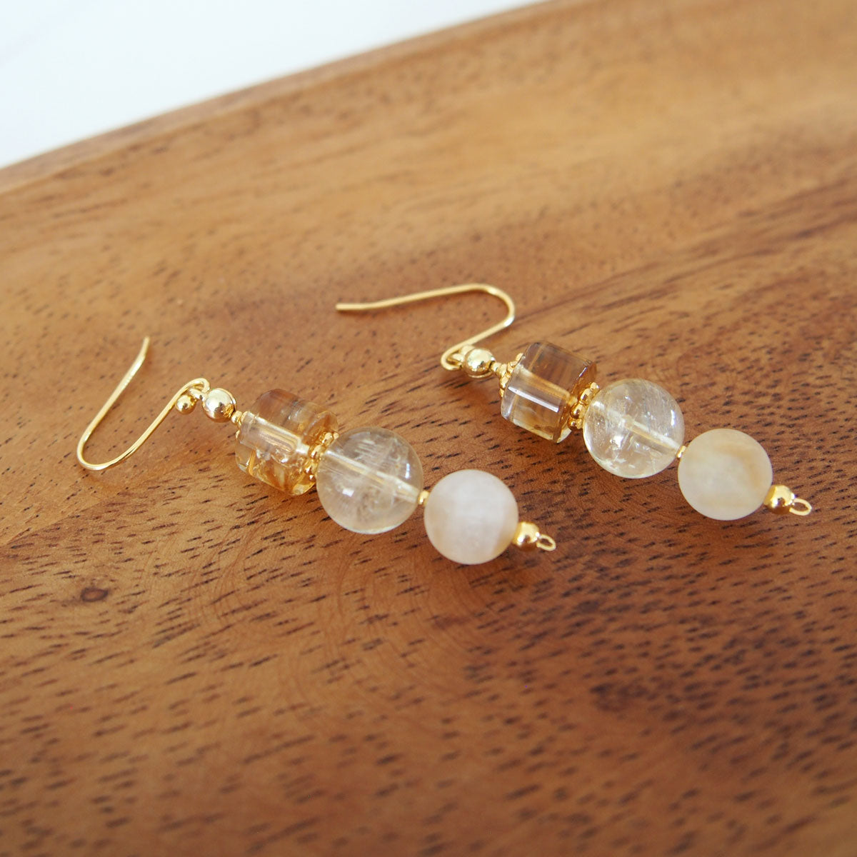 Citrine Earrings-Vitality