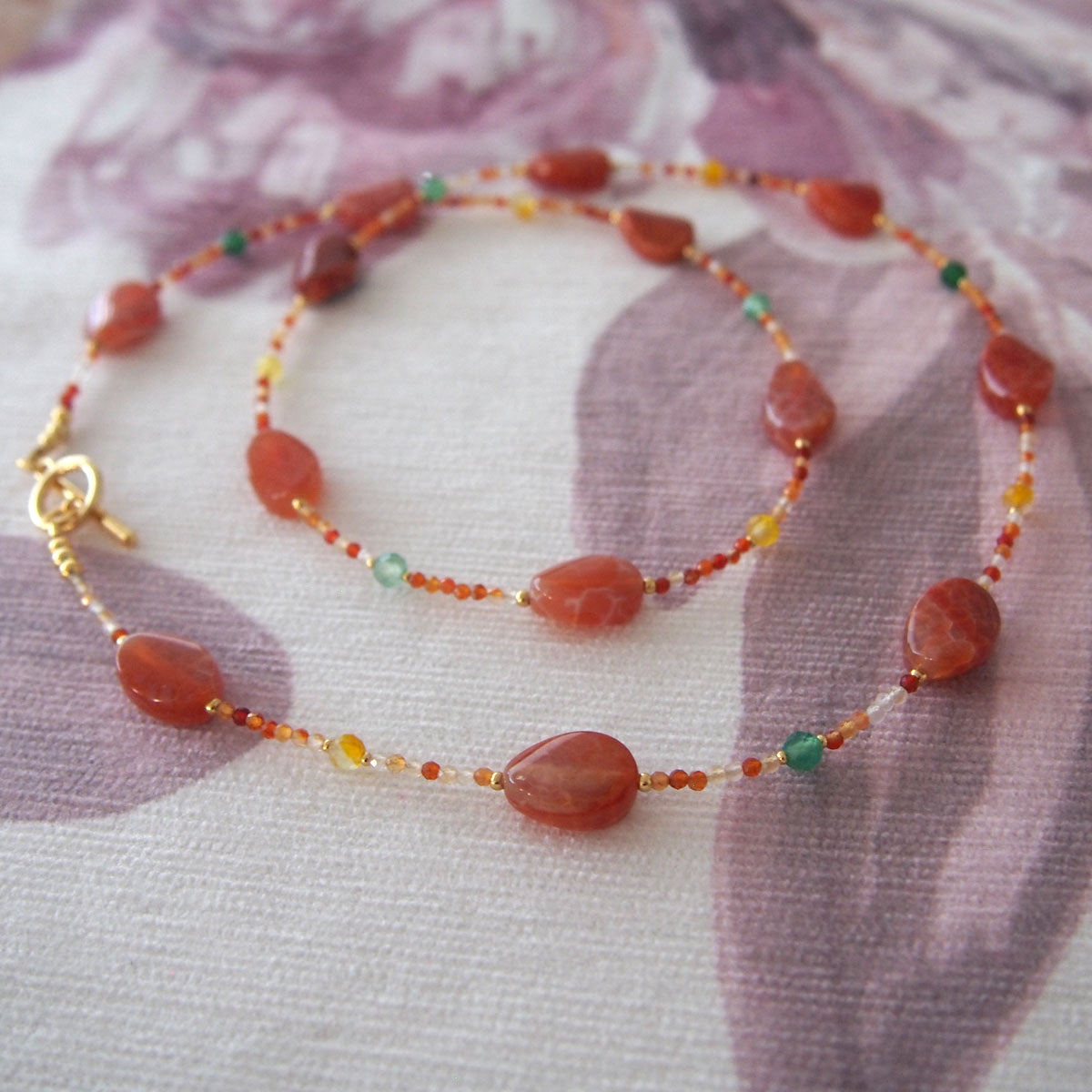 Agate Necklace- Ardour