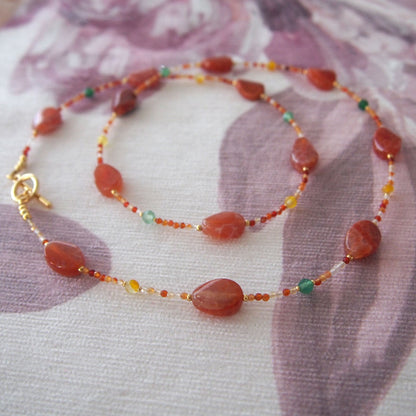 Agate Necklace- Ardour