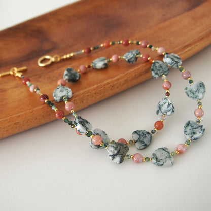 Dendrite, Alxa Agate, Agate Necklace- Mementos