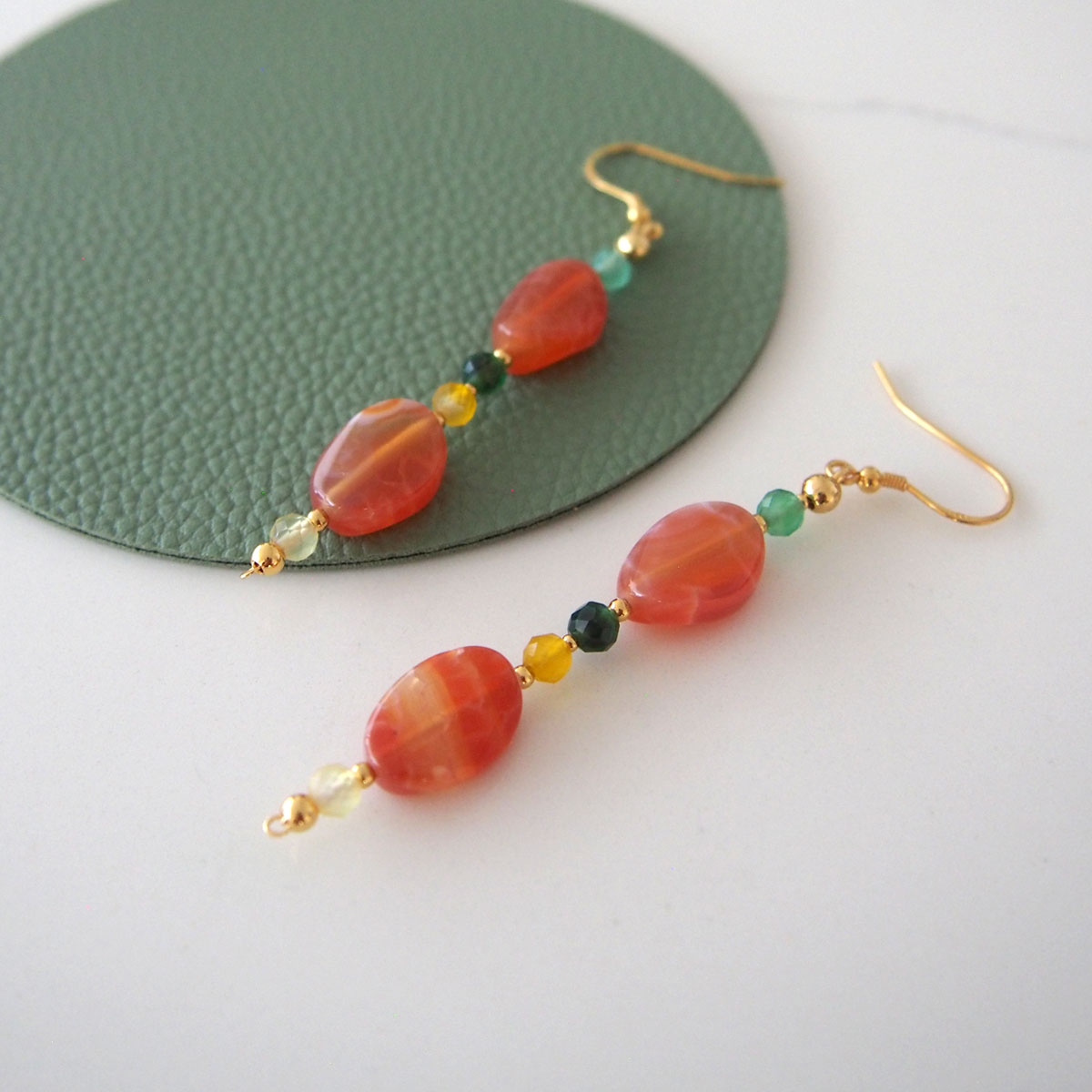 Agate Earrings- Ardour