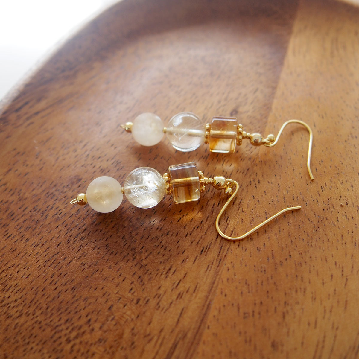 Citrine Earrings-Vitality