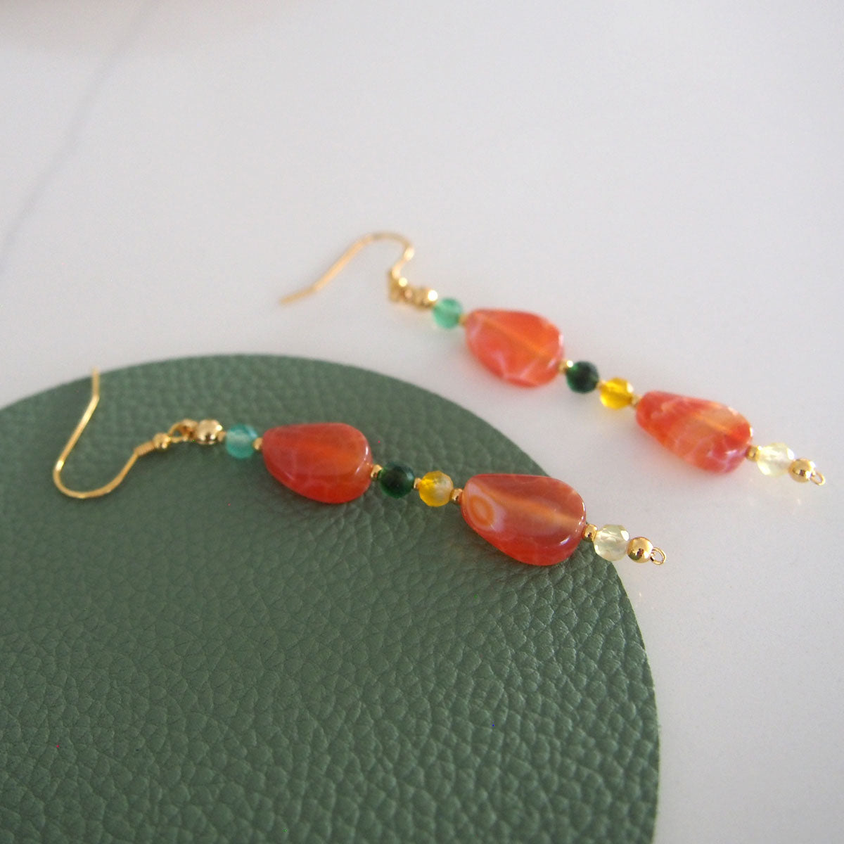 Agate Earrings- Ardour