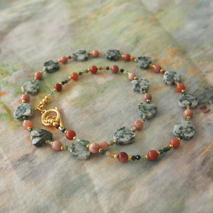 Dendrite, Alxa Agate, Agate Necklace- Mementos
