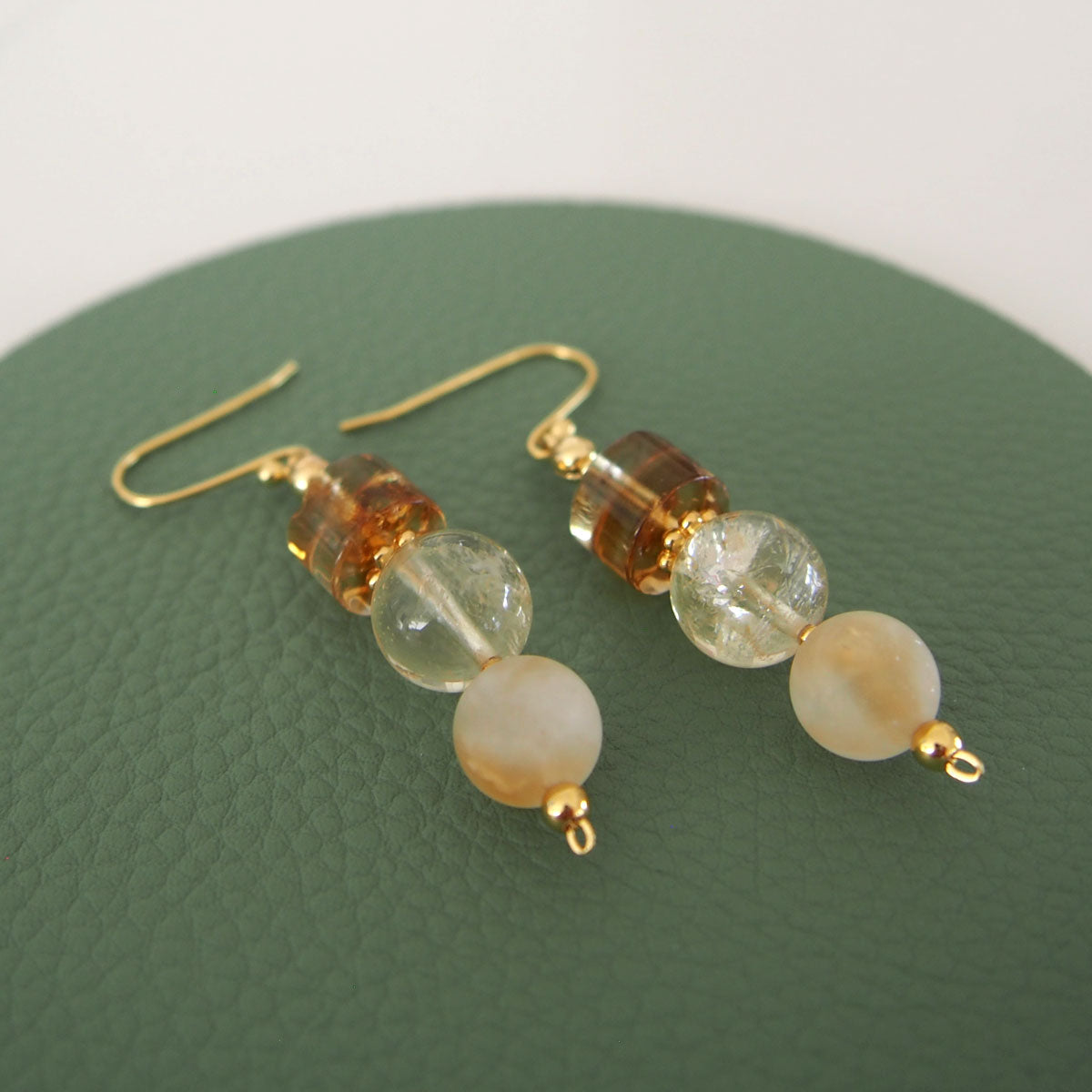 Citrine Earrings-Vitality