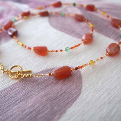 Agate Necklace- Ardour