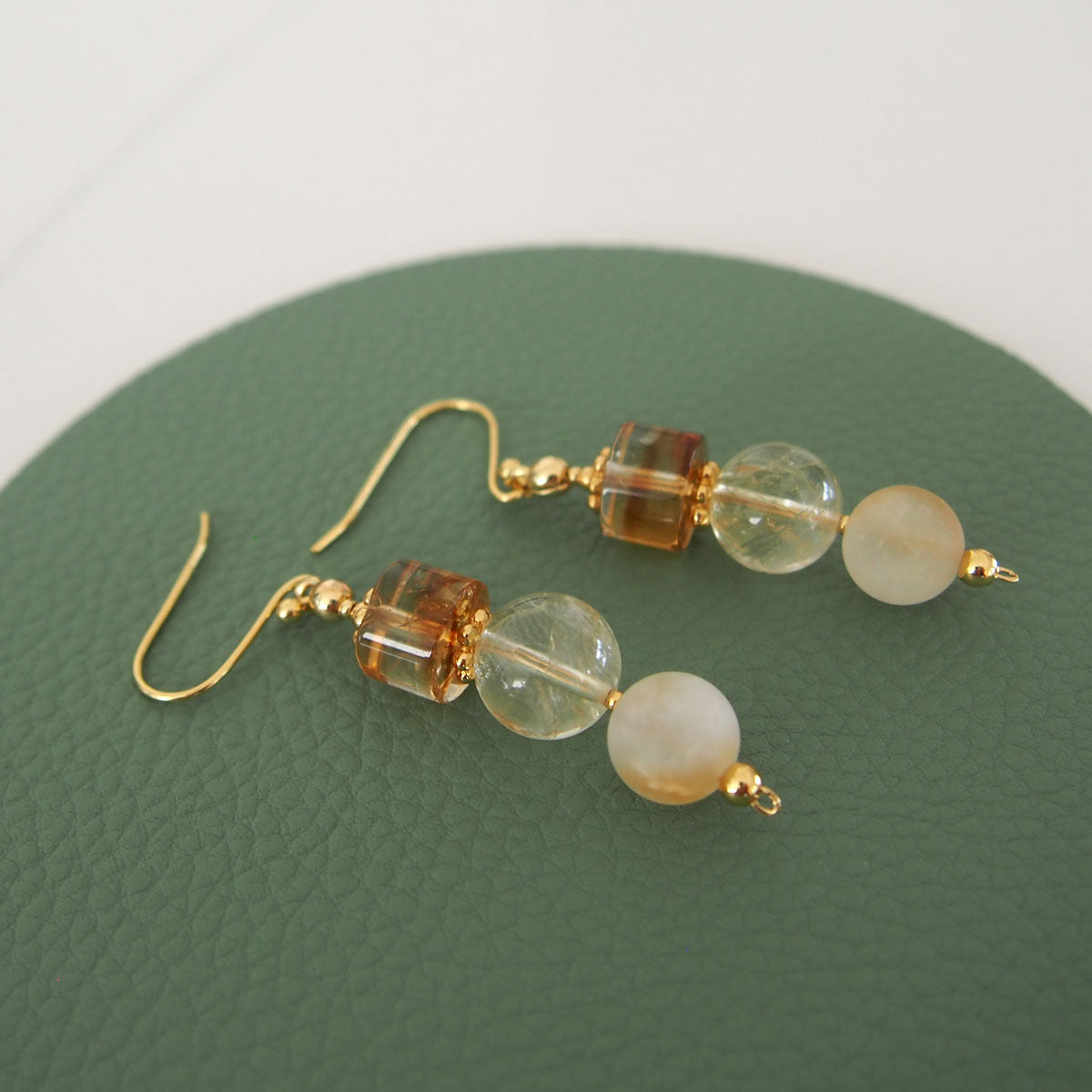 Citrine Earrings-Vitality
