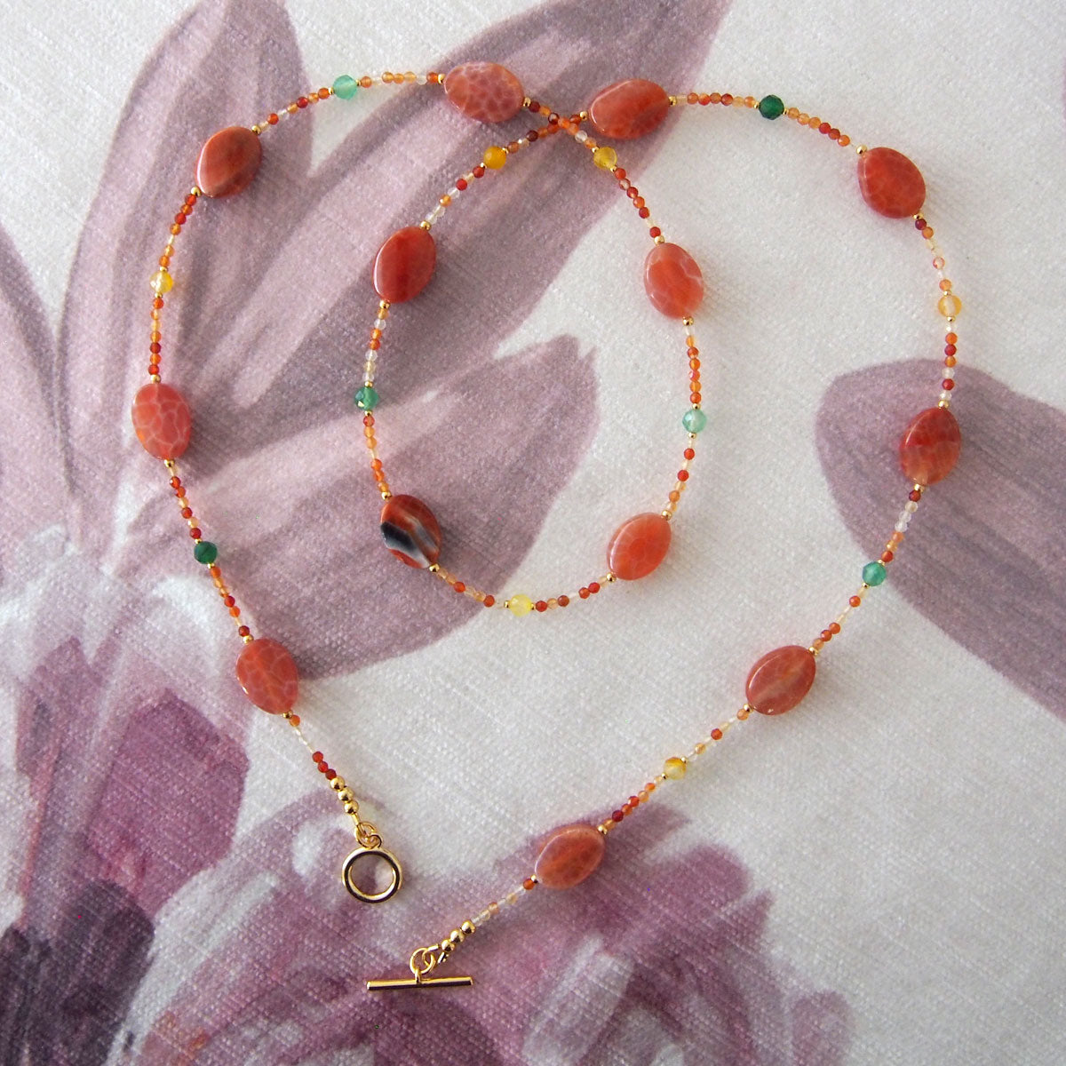 Agate Necklace- Ardour