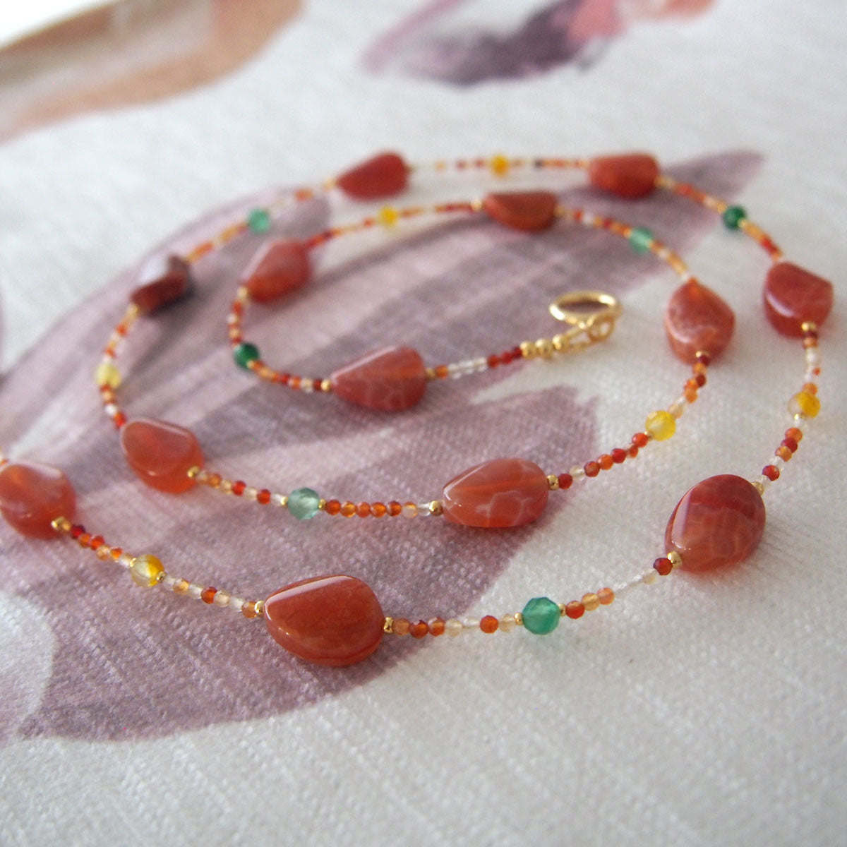 Agate Necklace- Ardour