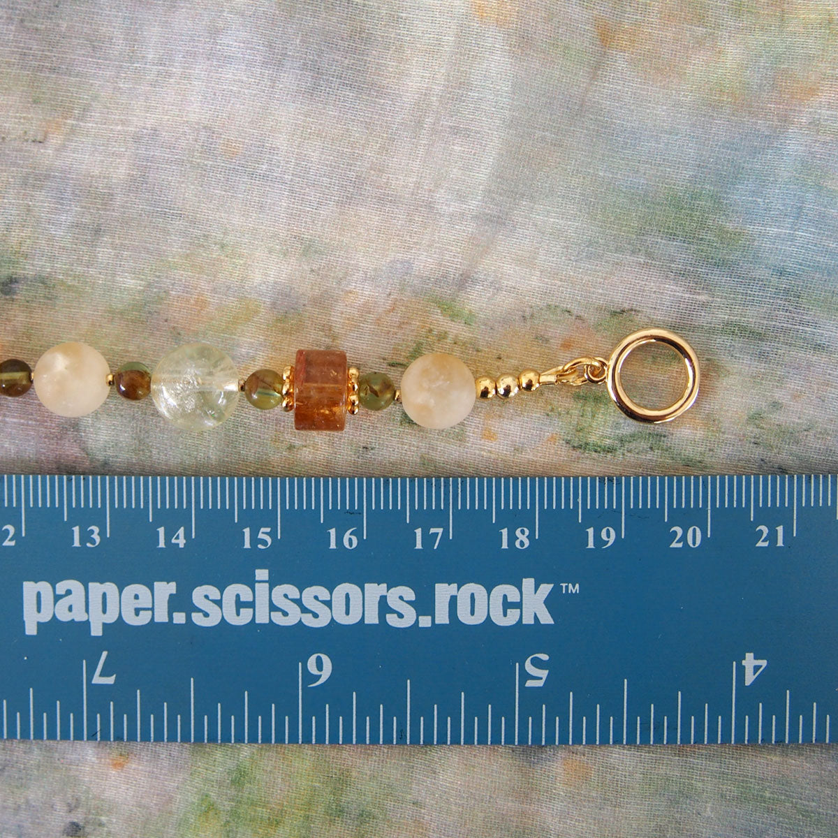 Citrine, Garnet(Green) Bracelet-Vitality
