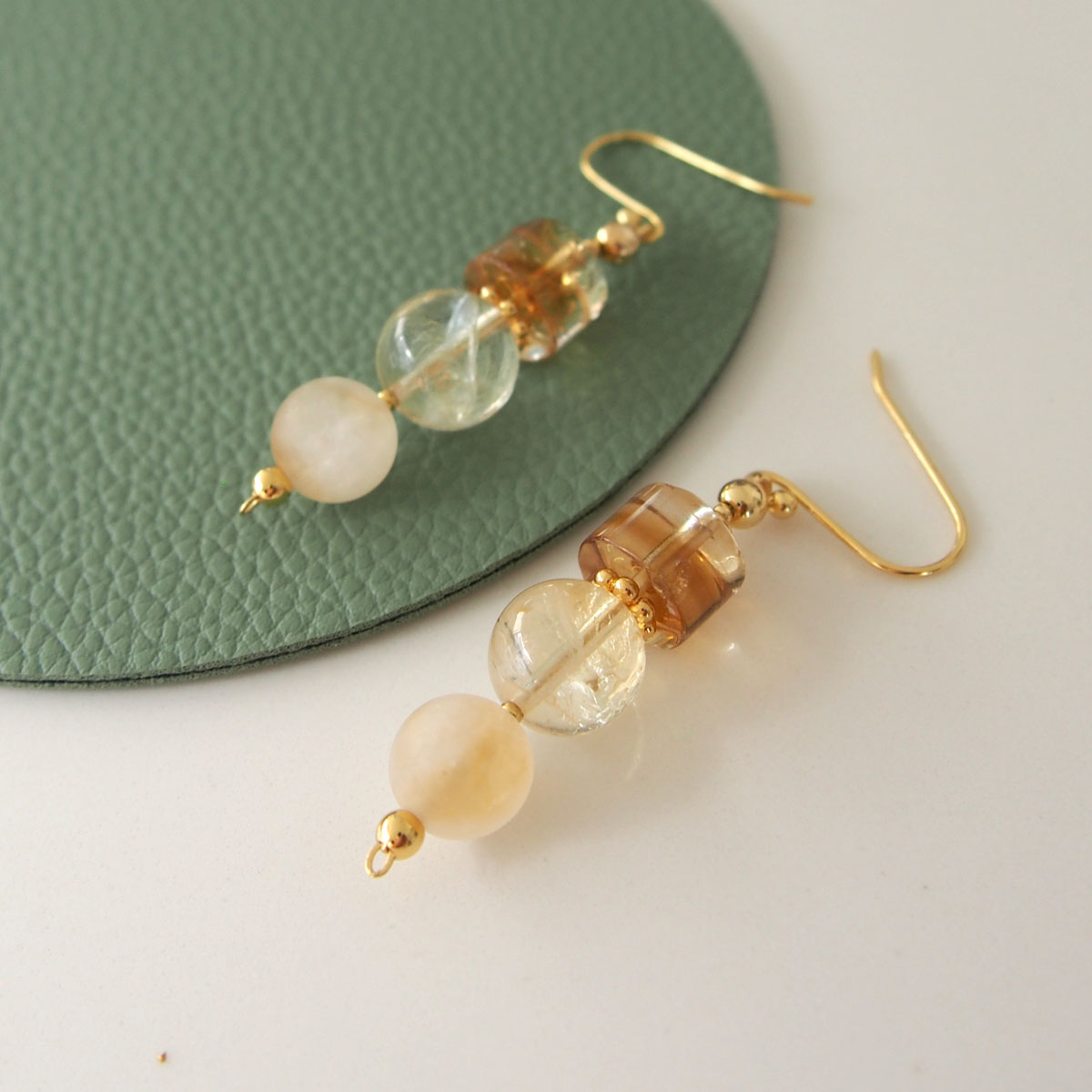 Citrine Earrings-Vitality