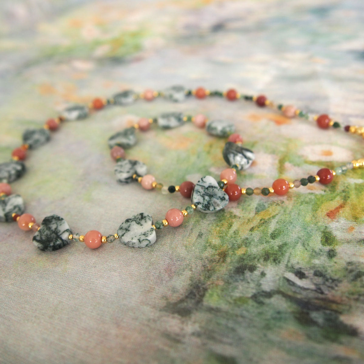 Dendrite, Alxa Agate, Agate Necklace- Mementos